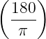 (     )
  180-
   π