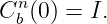 Cnb (0) = I.
