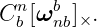   n  b
Cb [ω nb]×.
