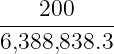 ----200----
6,388,838.3