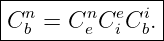 |--------------|
Cnb = CneCeiCib.|
----------------
