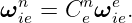 ωn  = Cn ωe .
  ie    e  ie
                                                                                         
                                                                                         
