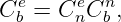  e     e  n
Cb = C nC b ,
