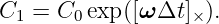 C1 =  C0exp ([ω Δt ]× ).
