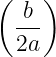(   )
   b
  2a-