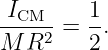 -ICM--   1-
M  R2 =  2.
