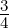 3
4