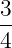 3
--
4