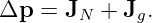 Δp  =  JN + Jg.
