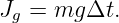 Jg = mg Δt.
