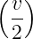 (  )
 v-
 2