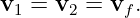 v1 = v2 = vf .
