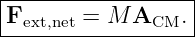 |------------------|
|Fext,net = M ACM.  |
-------------------
