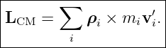 |----------------------|
|       ∑            ′ |
|LCM  =     ρi × miv i.|
----------i------------
