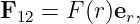 F   = F (r)e ,
 12         r
