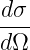 dσ-
dΩ