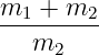 m1-+--m2-
   m2