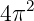 4π2
