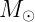 M ⊙ 