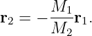 r  = − M1-r .
 2     M2   1
