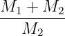 M1-+--M2-
   M2
