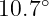     ∘
10.7
