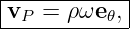 |------------|
-vP-=--ρωe-𝜃,|
