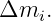 Δmi.
