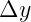 Δy
