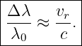 |----------|
|Δ-λ-≈  vr.|
-λ0-----c---
