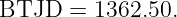 BTJD   = 1362.50.
