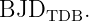 BJDTDB.
