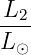 L2-
L⊙