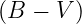 (B  − V )
