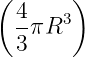 (4     )
 --πR3
 3