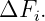 ΔFi.

