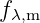 fλ,m

