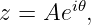 z = Aei 𝜃,
