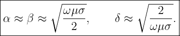 |----------------------------------|
|         ∘  ωμσ           ∘   2   |
|α ≈  β ≈    ----,    δ ≈    ----. |
--------------2--------------ω-μσ--
