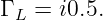 Γ L = i0.5.

