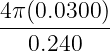 4π-(0.0300-)
0.240