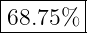 ---------
|        |
-68.75%--|
