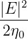    2
|E|-
2η0