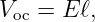Voc = E ℓ,
