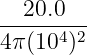 --20.0---
4π(104)2