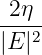 2η
---2
|E |