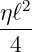   2
ηℓ--
 4