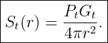 |--------------|
|        PtGt- |
|St(r) = 4πr2 .|
---------------

