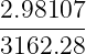 2.98107
--------
3162.28