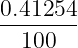 0.41254--
100